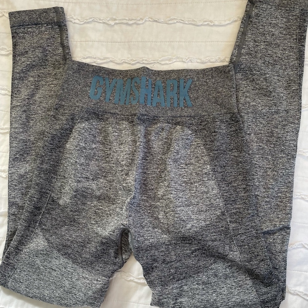 Gymshark light gray marl leggings